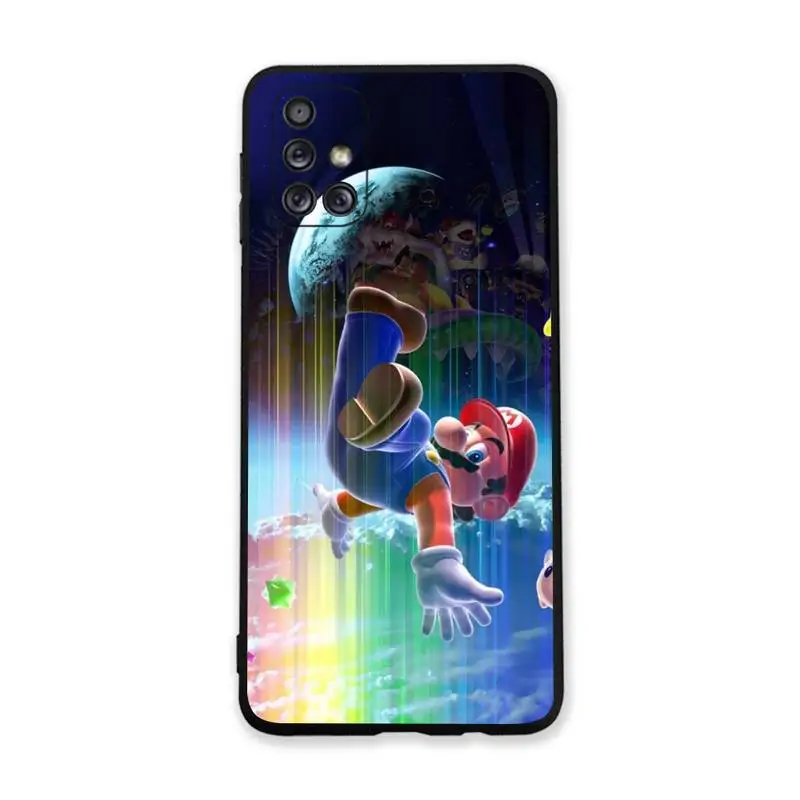 Калъф за телефон на Super Mario За Samsung Galaxy Note 20 Ultra 7 8 9 10 Plus lite M31S M30S M51 M21 Мек Калъф