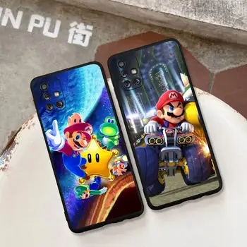 Калъф за телефон на Super Mario За Samsung Galaxy Note 20 Ultra 7 8 9 10 Plus lite M31S M30S M51 M21 Мек Калъф