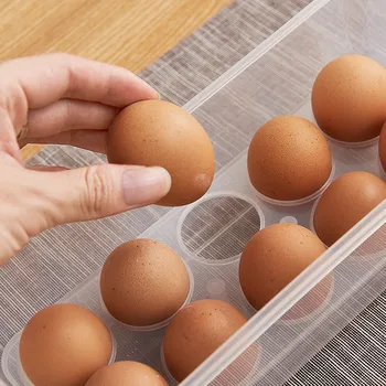 Контейнери За Съхранение На Храна Кухня Творчески Хладилник Кутия За Съхранение На Пресни Продукти Преносим Кутия За Съхранение На Пресни Продукти Кутия За Съхранение На Яйца