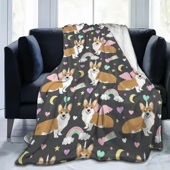 Летяща куче меко фланелевое одеяло на дивана спално бельо и детска Чаршаф детска чанта пуховое одеяло калъф за домашен текстил за възрастни