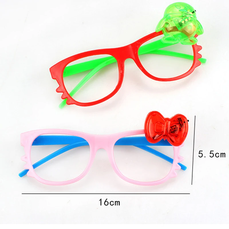 Лидер в продажбите 100 бр. led мигащи точки led очила маска очила KT cat очила детски очила за вечерни украса за доставка