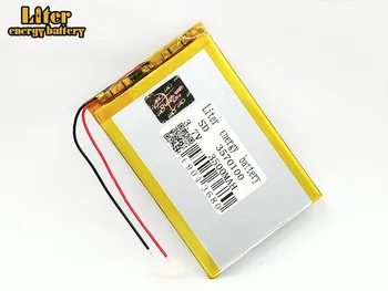 Литиево-йонна батерия за DVD MID PAD таблет mp4 говорител Електронна книга електрически играчки 3,7 3500 mah 3570100 Li-Po Акумулаторни Батерии