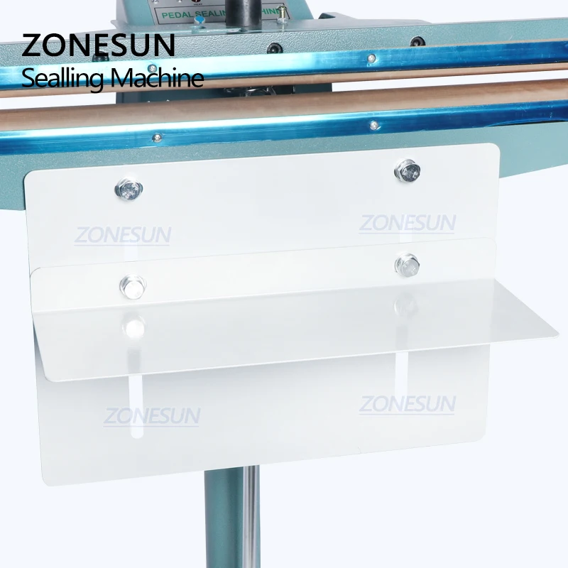Машина за запечатване на топлина найлонов плик пакет ZONESUN ръчно с машинното Оборудване на Напитката хранене Sealer Отопление на Алуминиево Фолио с двойно предназначение педала на краката