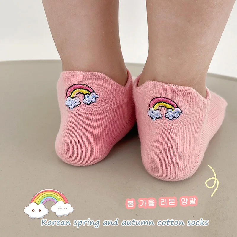 Меки Памучни детски Чорапи С Дишаща Мрежа, Летни Къси Чорапи-Тръбички За малки Момичета, Чорапи За Новородени Момчета, Дрехи за Бебета, 4 чифта