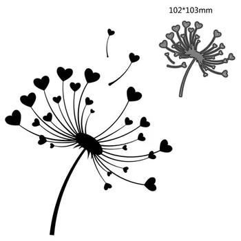 метални режещи удари нарязани печати мухъл цвете за декорация Албум за изрезки от хартия занаятчийски нож мухъл нож удар шаблони