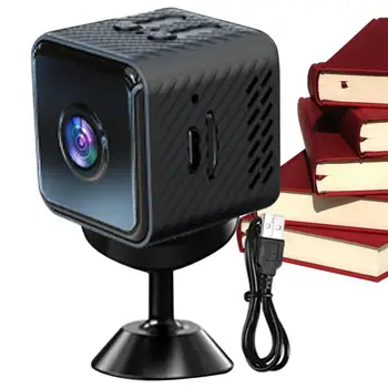 Мини Камера за Откриване на Движение охранителни Камери В стаята За Бебето Компактен Вътрешна Безжична Интелигентна Камера за Сигурност с Висока разделителна способност 1080p