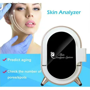 Многофункционална Машина за красота 2020 г. най-Новият Smart 3D Анализатор на кожата На лицето, Огледална Машина За сканиране на Пигмент на кожата (Ce)