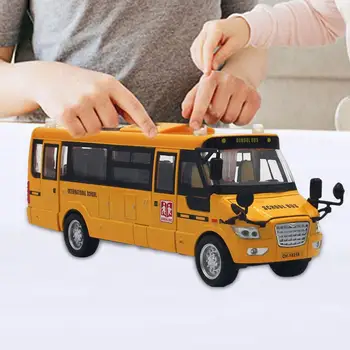 Модел автобус играчка Дома Играчки 5 Отворени за Декорация на Колекционерски Тийнейджъри