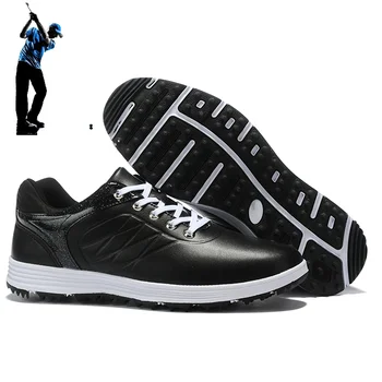 Мъжки обувки за голф, улични нескользящие маратонки за голф, мъжки маратонки дантела, Удобни и дишащи обувки за тренировки в голфа, мъжки