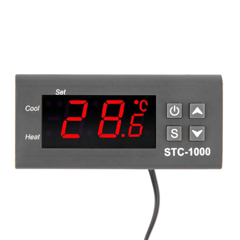 Най-новият Регулатор на Температурата Термостат Аквариум STC1000 Инкубатор Температура на Студената Верига Температурата на Едро Лаборатории