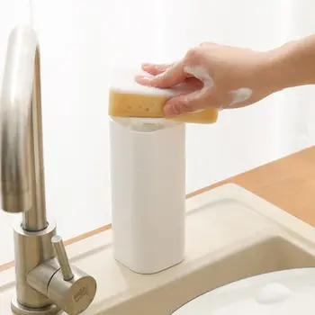 Натиснете тип Опаковка Сапун Кухненска Мивка Маса в Контейнер За Съхранение на Сапун