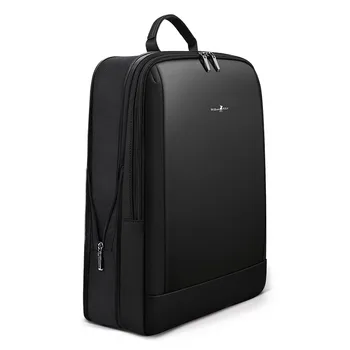 Нов модерен раница висок клас, мъжки раница за бизнес пътувания, проста 15,6-инчов малка чанта за лаптоп, училищна чанта за студенти