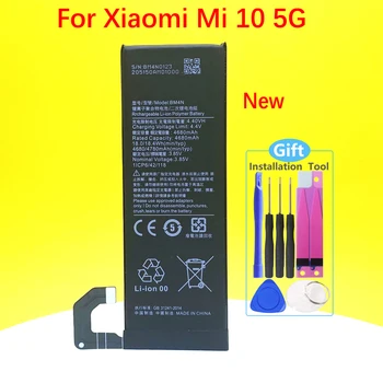 Нова батерия BM4N За смартфон Xiaomi Mi 10 5G/Smart-мобилен телефон + Номер за проследяване
