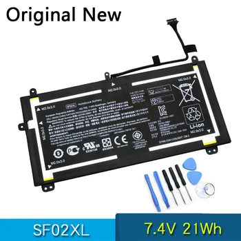 НОВА Оригинална Батерия SF02XL за HP SHTNN-DB6H TPN-C118 TPN-C119 756417-001 756187-2B1 7,4 V 21Wh