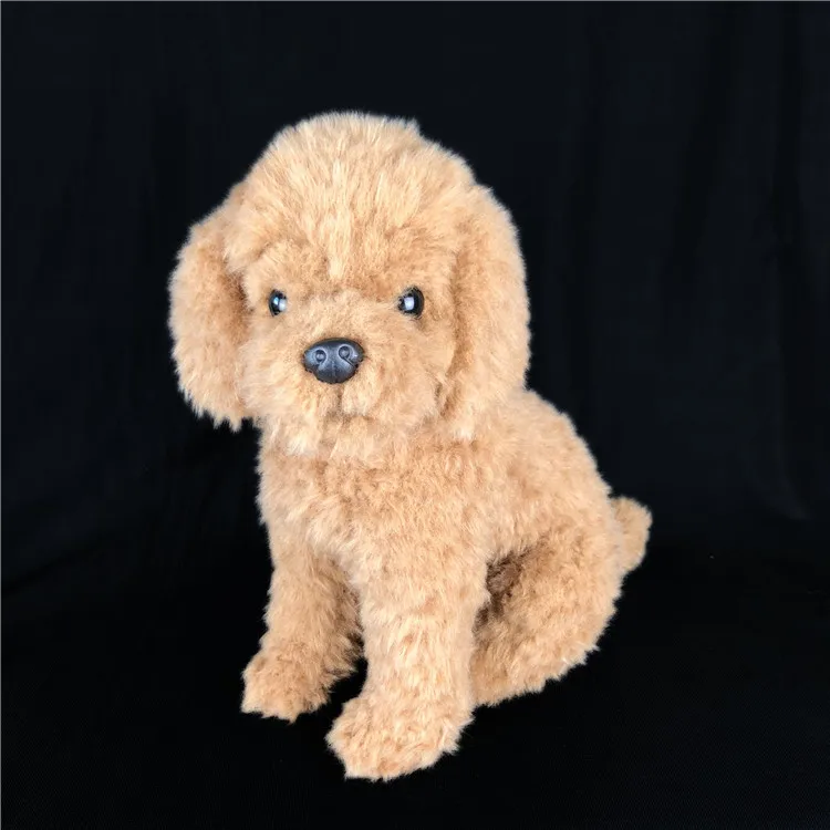 нова плюшен плюшен играчка за кучета чудесна приседающая куче кукла подарък от около 30 см