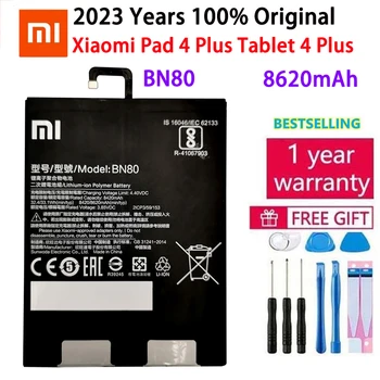 Оригинален Xiao Mi Tablet Взаимозаменяеми Батерия BN80 За Xiao Mi Pad 4 Plus Tablet 4 Plus Батерии с Голям Капацитет 8620 ма + Комплекти Инструменти