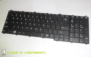 Оригинална клавиатурна Подредба САЩ Замяна за Toshiba Satellite C655 C655D C655-S5113 C655-S5061 C655-S5052 C655-S50521 Черен