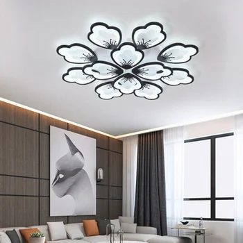осветителни тела за хол скандинавски декор candeeiro de teto модерен полилей verlichting plafond лампа домашно осветление за led таван