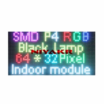 Пикселите на матрицата 64x32 модул LED P4 SMD закрит 64x32