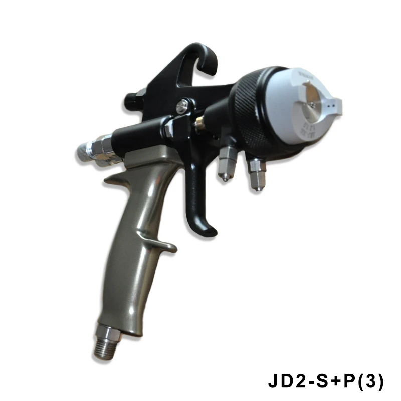 Пистолет-спрей за оцветяване на сребристо-огледален хром с 2 приложения № JD2-S-P(3)