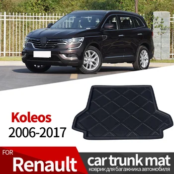Подложка За Багажник на Renault Koleos 2006-2017 Заден Багажник на Кола Подложка Етаж Тава Калъф За Багаж Протектор EVA Каучук Аксесоари