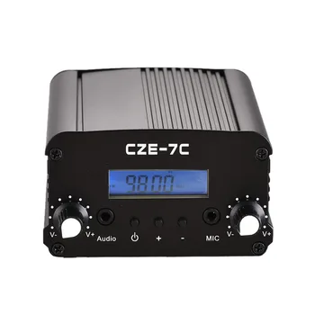 Предавател FM радио черноты CZE-7C 7W излъчване за радиостанции