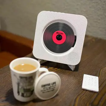Преносим CD-Плейър Стенен Bluetooth Boombox за Домашния Офис на звук с Дистанционното Управление на НОВА