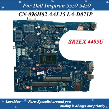 Продажба на едро на Евтини CN-096H02 за Dell Inspiron 5559 дънна Платка на Лаптоп AAL15 LA-D071P SR2EX 4405U DDR3L 100% Напълно Тестван