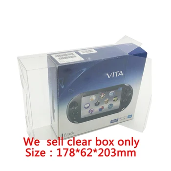 Прозрачен прозрачен капак кутии За PSV2000 за събиране на PS VITA системата 2000 дисплей за съхранение на защитна кутия за домашни любимци Японската версия