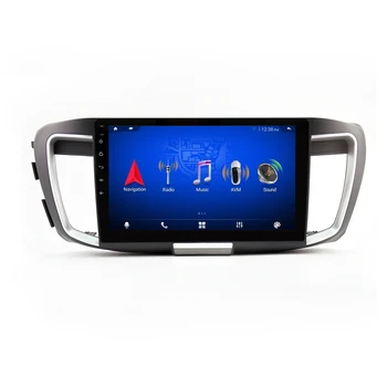 Радиото в автомобила Android Стерео 10,1 инча GPS За Honda ACCORD 9 (двигател 2.0 L/2.4 L) 2014-2016 Автомобилен Мултимедиен плеър с Carplay