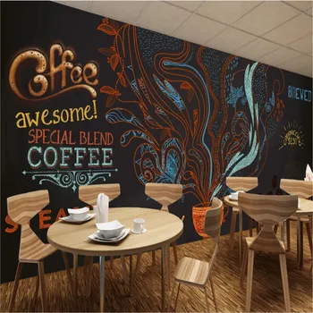 Рисованные Летяща В Етнически Стил и Кафе на Тапети 3D Кафене Cafe Ресторант Индустриален Декор, на Фона на Стената Тапет 3D