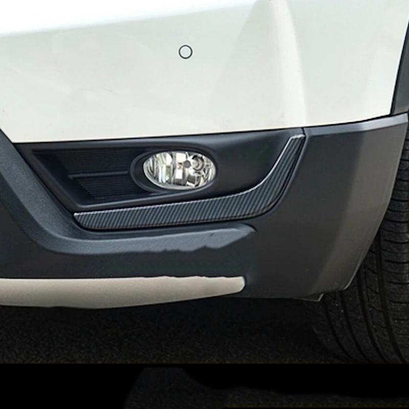 Тампон Долната част на Капака на Предните фарове за мъгла фарове за Honda CRV 17-19 Модел от въглеродни влакна