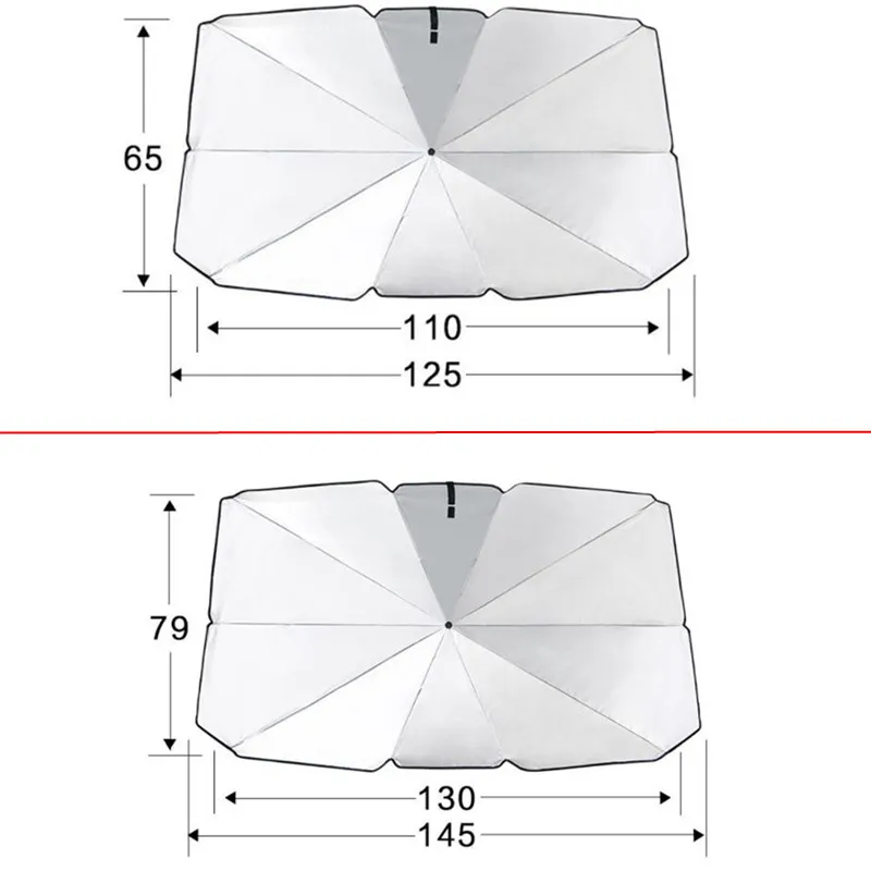 Универсални Слънчеви Седалките На Предното Стъкло на превозното средство За Lada Priora Седан спорт Калина Грант Веста Ларгус X-Ray визуален контрол