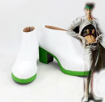 Фантазия Приключение Джоджо Рохан Кишибе Обувки На Висок Ток, Ботуши Cosplay По Поръчка