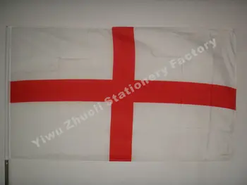 Флаг на Англия 150x90 см (3x5 фута) 115 г 100D Полиестер Двойна Прошитый най-Високо Качество Безплатна Доставка Червен Кръст Лондон