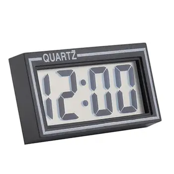 Часовници с Малък Размер Универсален LCD екран ABS Електронни Дигитални Часовници за Домашно Авто Тенис на Украшение 5,5 cm x 3 cm x 1 cm
